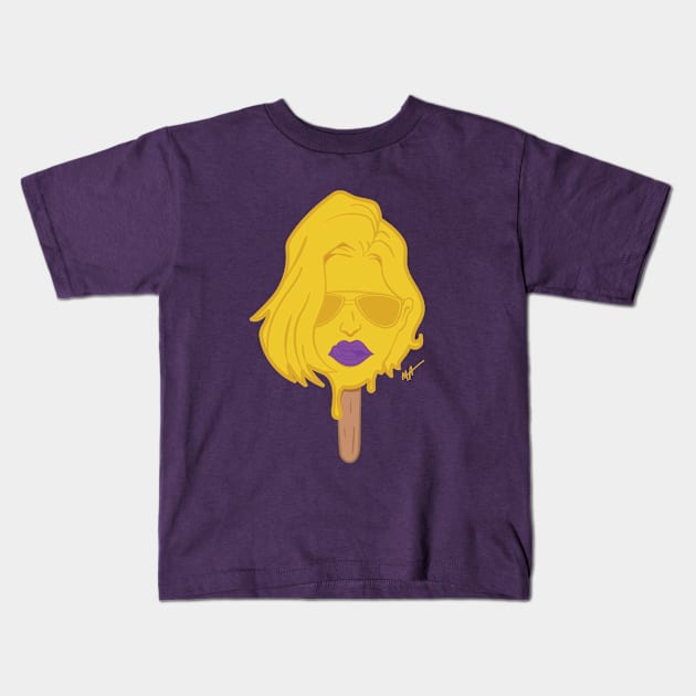 female popsicle Kids T-Shirt by randamuART